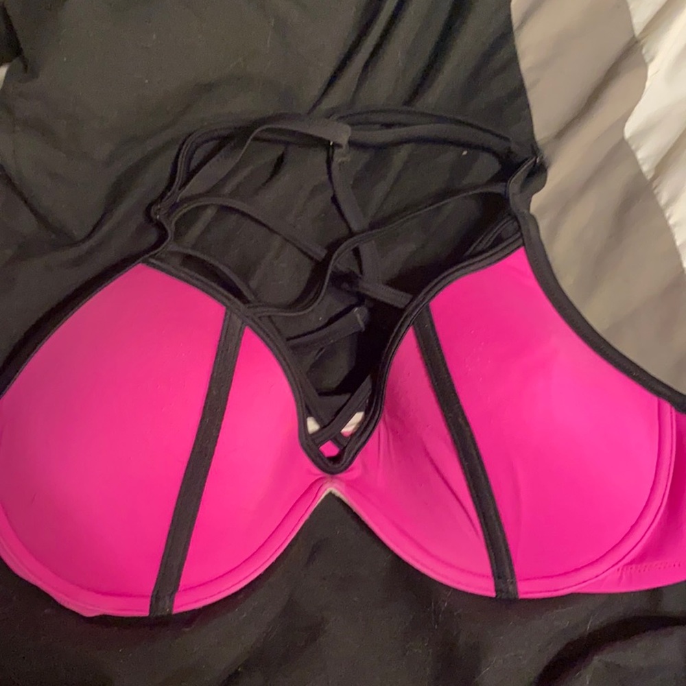 Pink bikini